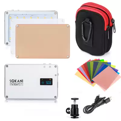 sokani x21 Led photography light mini fill light photography light portable external camera camera camera light
