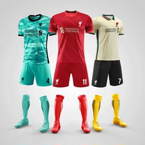 21-22 Liverpool Jersey Salah 11 game home and away 4 Van Dijk custom football suit men