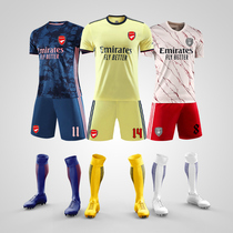 21-22 Arsenal Home and Away sports training No. 14 Aubameyang match football uniform for men and women