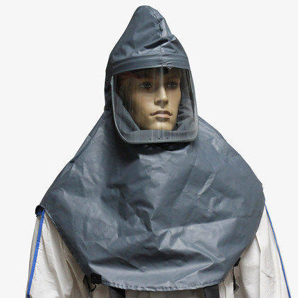 Kaiyite KIT hood M3 needs to be equipped with a dust-proof, anti-virus, anti-acid and anti-alkali fully sealed mask for electric air blower