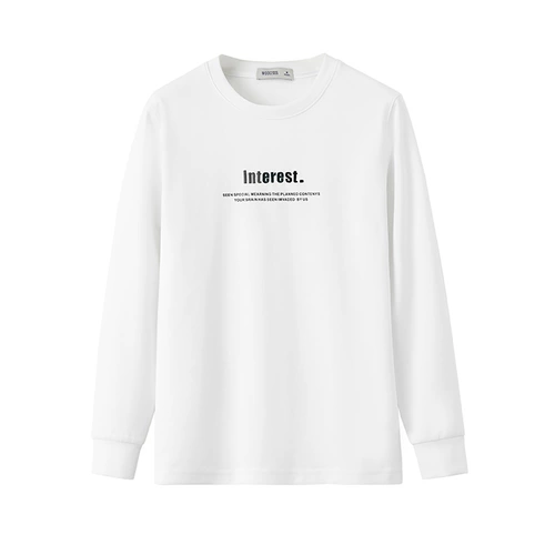 Хлопковый демисезонный лонгслив, толстовка, с вышивкой