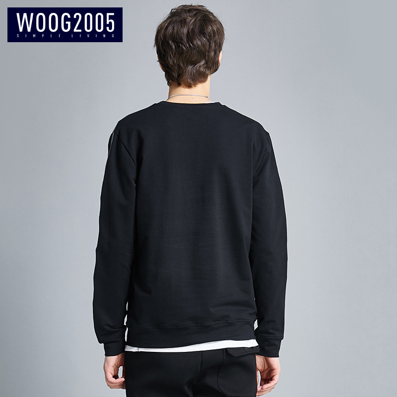 Sweatshirt homme WOOG2005 en Coton - Ref 3130421 Image 2