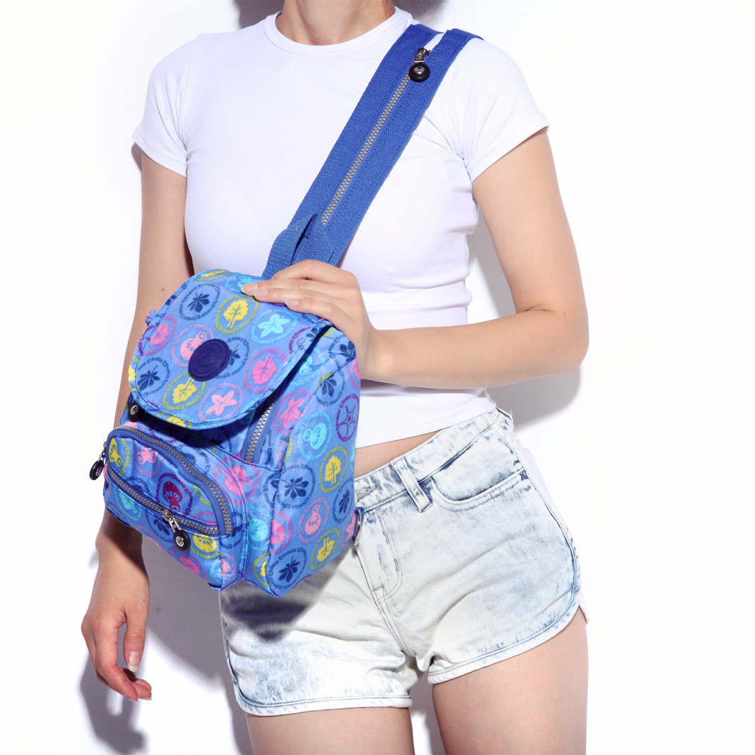 Túi đeo vai nhỏ nữ túi ngực vải Messenger Túi thủy triều không thấm nước túi nữ sử dụng kép túi ngực nhỏ ba lô balo đeo chéo nữ