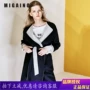 Mia Nuo Womens 2017 Winter New Medium Áo len dài tay Áo khoác dài tay MH44GC604 - Áo khoác dài áo khoác cardigan