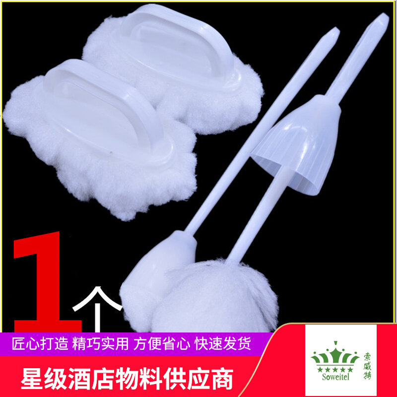 Soft hair bathtub brushed water type Family long handle Toilet Brush Hotel toilet with brushed respectful brush Noodle Tray Brush Toilet Clean
