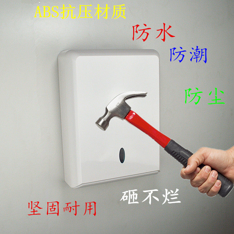 Fall Resistant Plastic Toilet Paper Rack Makeup Room Hanging Toilet Paper Box Tissue Box Hand Toilet Paper Box Home Paper Towel Rack