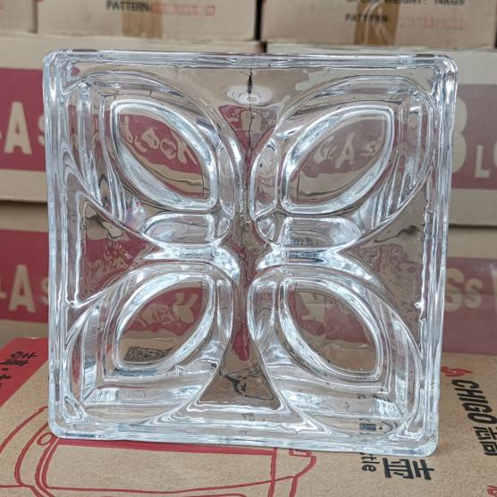 Butterfly Real Brick Living Room Exterior Wall Decoration Partition Wall Indoor Background Wall Square Crystal Brick Light Transmission-Taobao