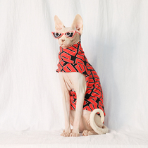 Custom Sphinx cat clothes pure cotton terry spring and autumn and winter cat clothes 2020 hairless cat special pet cat