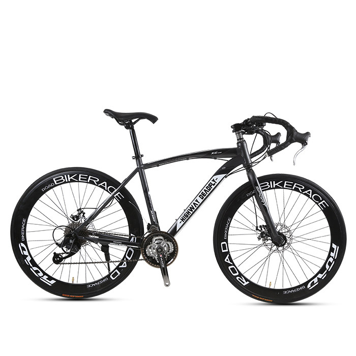 Yunxiao road bike men's bicycle racing sports car bends broken wind speed double disc brakes muscle female students adult