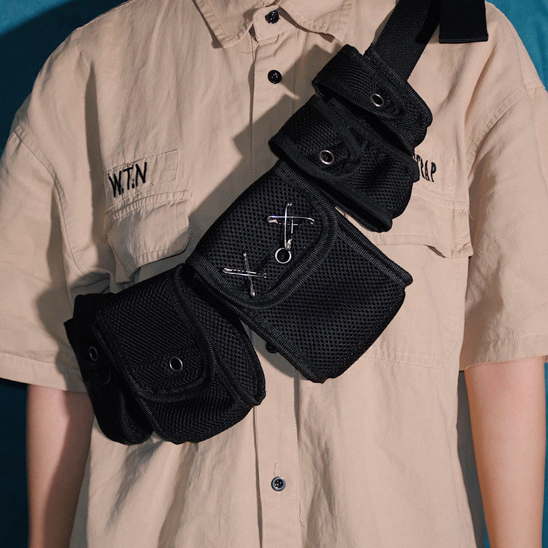 ins18ss new wave purse bungee bungee bungee buns DIY multiple pockets Tactical functions Explosive Kits Bag military Diagonal Satchel