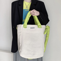 VAUTO NEW SMALL CROWDSAILS CLOTH BAG SLOPED SATCHEL GREEN ENSEMBLE STUDENT TOTE BAG CASUAL FEMALE LARGE CAPACITY HANDBAG BAG