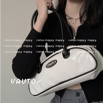 VAUTO Niche Design Teenage Girl Cute White Sports Hobo Axillary Bag Spring Summer New Hand Single Shoulder Bag