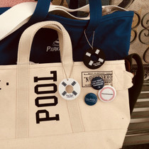 pool swimming ring Hiroshi Fujiwara swimming keychain school bag chain pendant