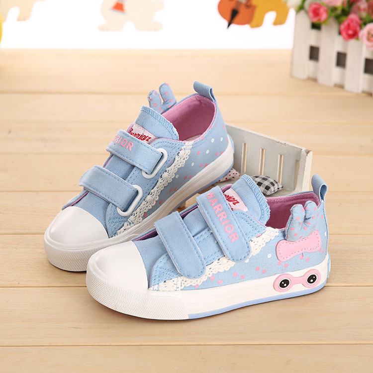 Chaussures de tennis enfants en toile WARRIOR totem pour printemps - semelle caoutchouc - Ref 987341 Image 95