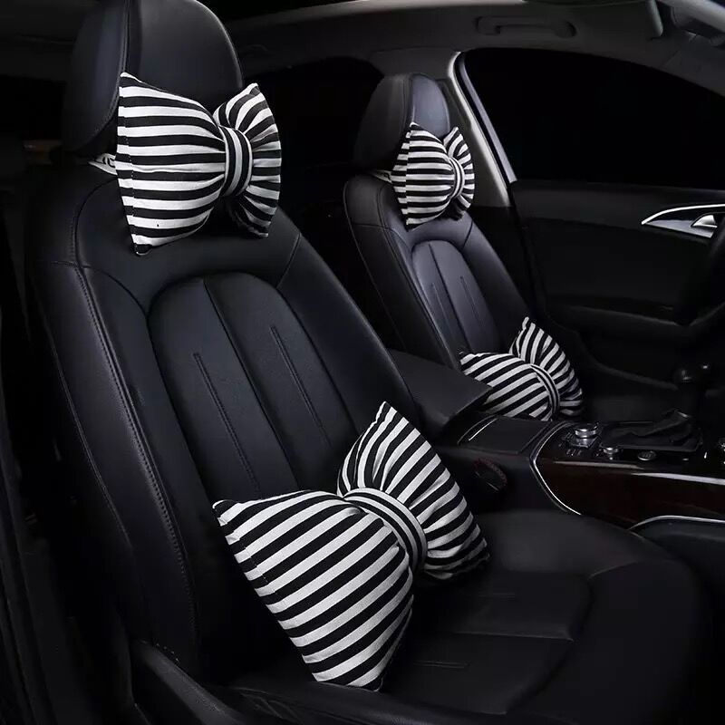 Car pillow neck protection pillow car with pillow car waist close to cervical spine pillow pair of seat car cute cute Meng Meng suit woman