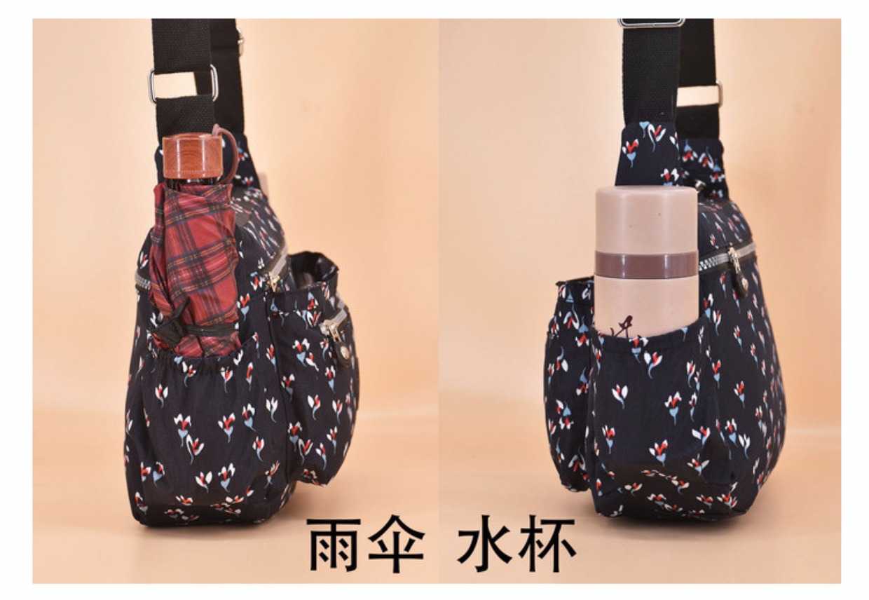 Túi xách nữ 2018 phiên bản Hàn Quốc của túi xách nylon mới thời trang đơn giản túi đeo vai Messenger túi nhỏ túi thủy triều hoang dã túi công sở nữ