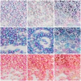 Кремовый чехол для телефона из жемчуга ручной работы для маникюра, набор материалов, бусины, «сделай сам»