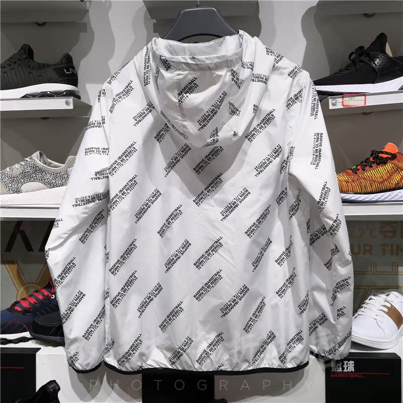 Li Ning 2019 mùa xuân mới bóng rổ nam BAD FIV 5 loạt áo gió thể thao chống gió AFDP015 - Áo gió thể thao áo khoác gió adidas nữ