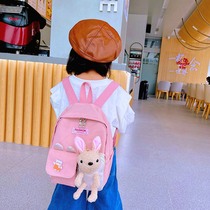 Japanese kindergarten childrens small school bag large class 1-5 years old baby primary school student ultra-light backpack girl backpack