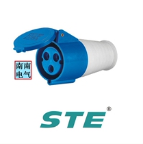 Santai STE Industrial Plug ST-223 32A Single Phase Three Wire Socket Three Core 220V Connector Landing