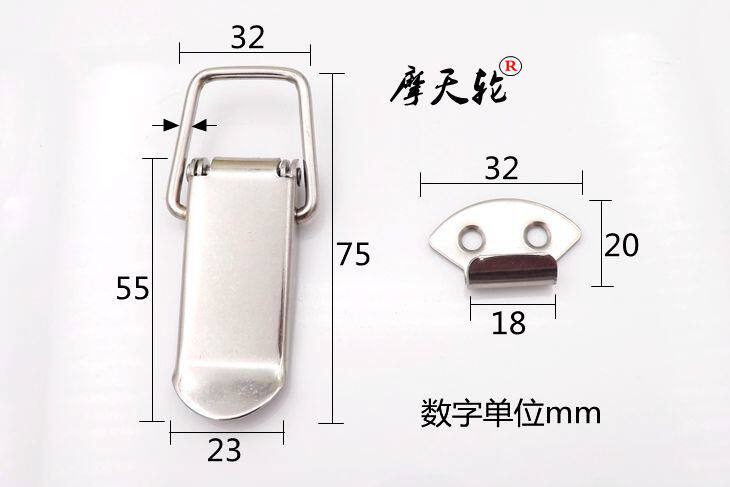 Duckbill Buckle Spring Buckle Kit Kit Lock Catch Box Buckle Industrial Spring Buckle Bag Accessories 005-Taobao