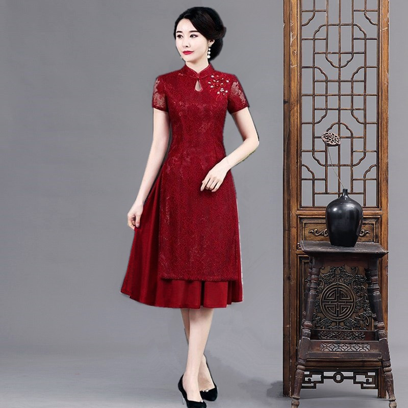  Red Audai short -sleeved short models (darker in the actual object)+L (92-102 catties)  