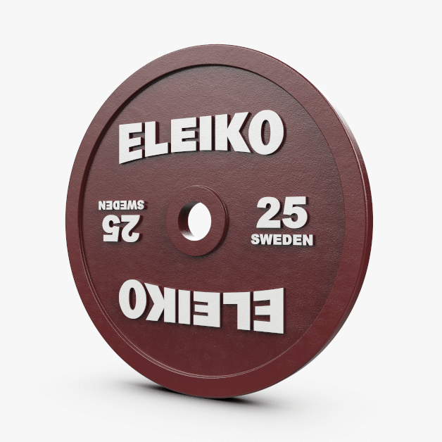 ELEIKO barbell film IPF 25KG A pair of Swedish original import power to lift and push deep squat