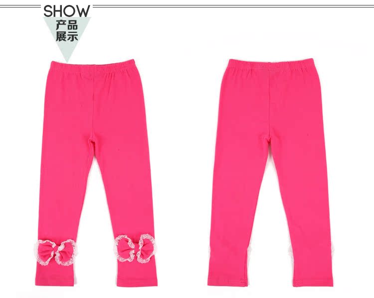 Pantalon fille QT-647 en coton - Ref 2063936 Image 46