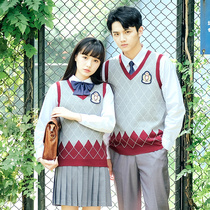 Kindergarten uniform kindergarten suit Spring and Autumn Winter British Academy style junior high school student class uniform teacher garden uniform