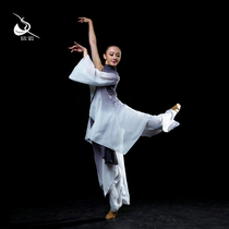 Kashiwaya Dance Garden Stage Performance Costume Cloud Flow Classical Dance Costume Stage Drama Costume Rental Customizable