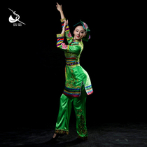 Kashiwaya Dance Garden Dance Performance Costume Spring in Ledoux Tujia Dance Costume Theatre Performance Costume can be customized for rent