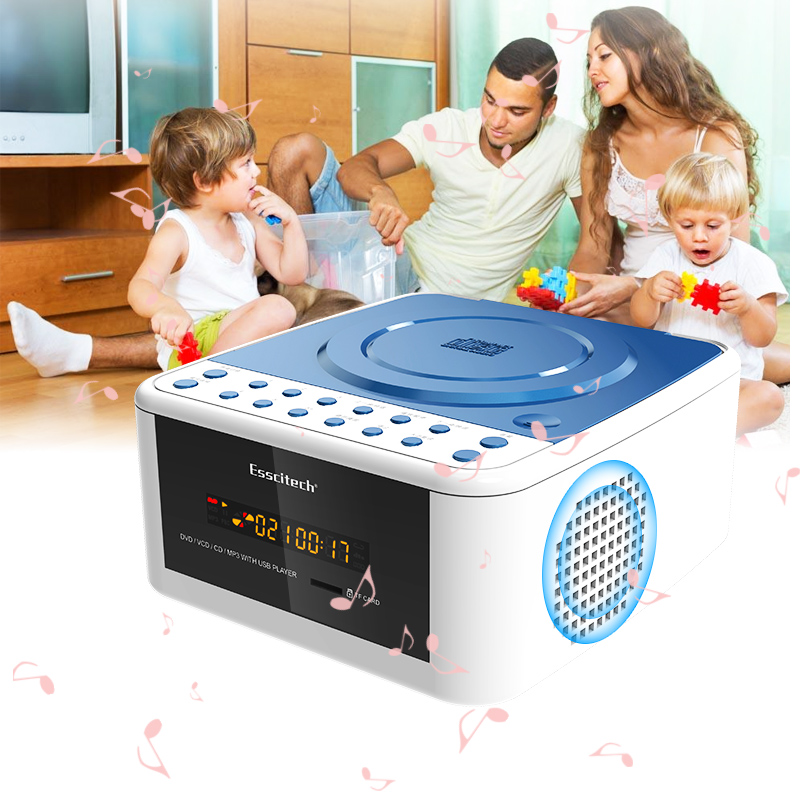 Home CD player Small children's DVD player MP3 English CD repeater Bluetooth playback Audio All-in-one machine