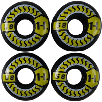 DBH skateboard wheel brush street wheel all-round wheel bearing double warp professional board action wheel road big fish board soft wheel