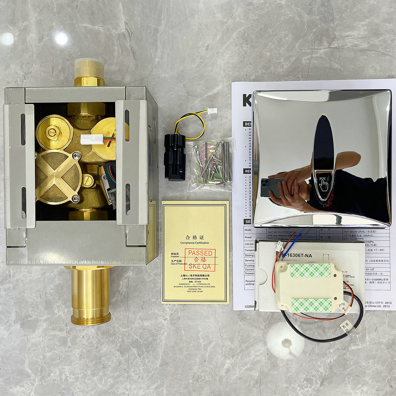 Compatible with Kohler Squat Toilet Sensor K-744T-Mco5-Cp Intelligent Automatic Concealed Installation Accessories for Toilet Flushing Valve