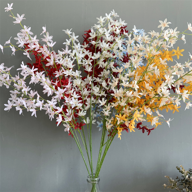 Artificial Phalaenopsis Orchids, Artificial Dancing Orchids, Lilac Orchids, Line Orchids, Drooping Freesias