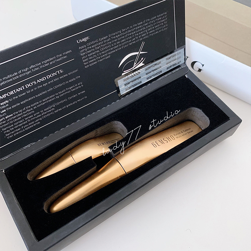 GEMSHO eye mascara female thick eyebrow liquid cream volume q slender thick positive pin