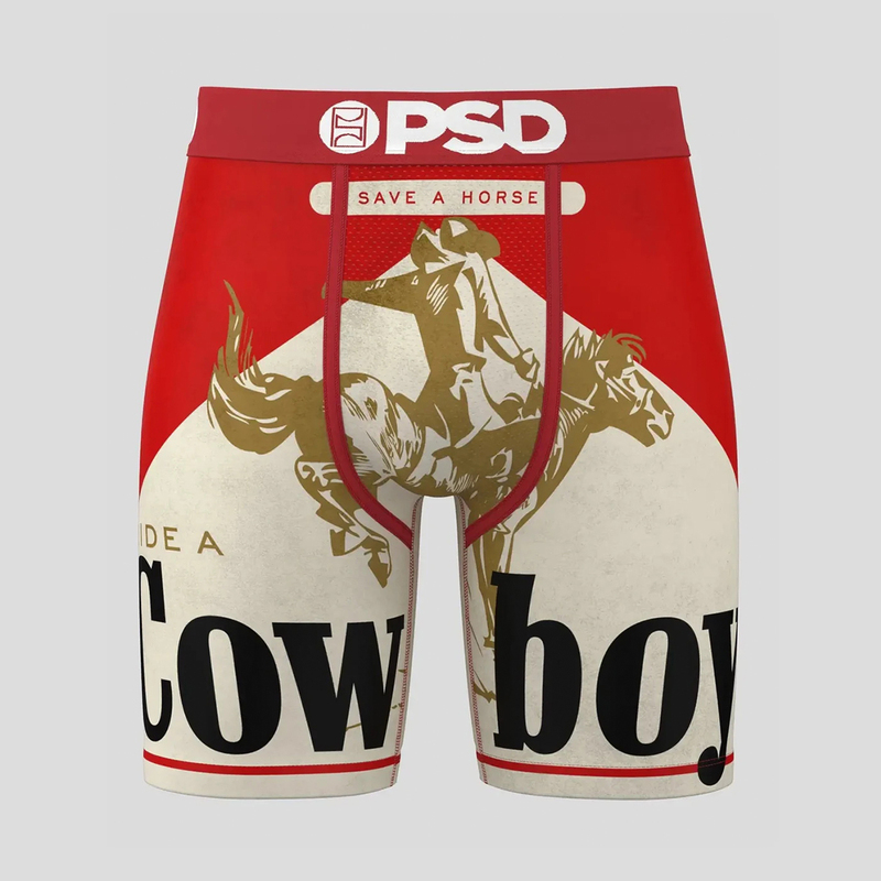 European and American Trendy Brand Psd Men's Five-Point Shorts, Sports Basketball Shorts, Tight-Fitting Ins-Style Summer Personalized Boxer Briefs