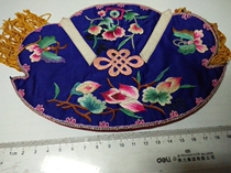 Hand-made embroidery seedlings embroidery pieces old embroidery National embroidery pine peach embroidery * flower embroidery piece 220