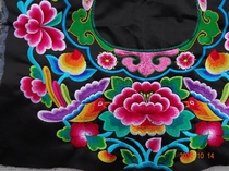 Machine embroidery Miao embroidery ethnic embroidery Songtao embroidery*ZX series machine embroidery Miao cloud shawl 2 special price