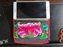 Pure hand embroidered Miao embroidery old embroidery ethnic embroidery Miao family embroidery wallet 2