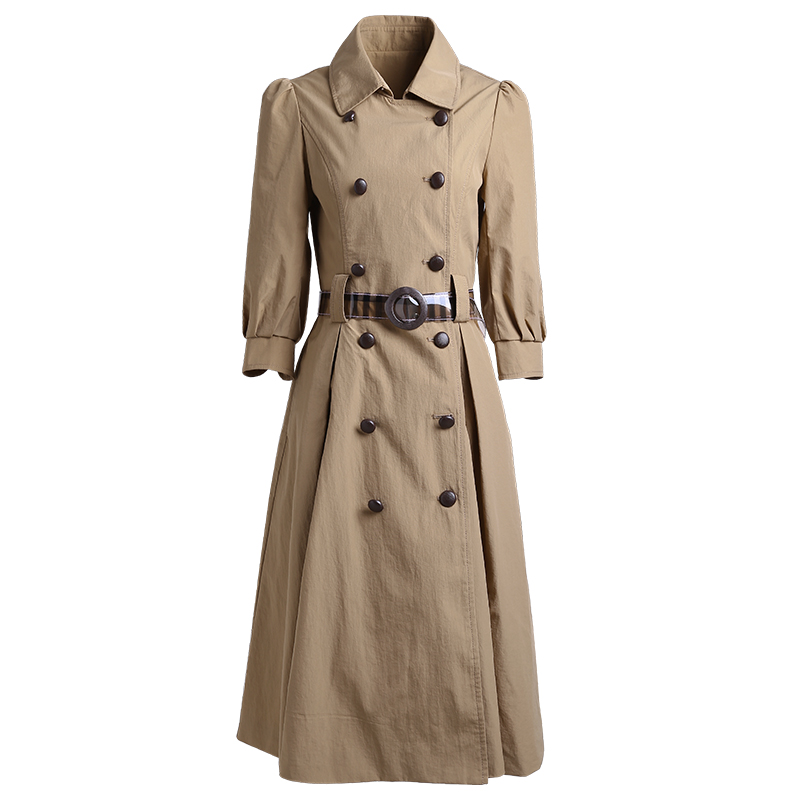 Trench pour femme LONYUASH    en Polyester - Ref 3227816 Image 5