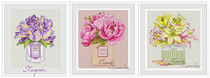 Cross-stitch source file Perfume bottle flower series Not approved