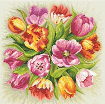 Cross-stitch source file Brilliant Tulip