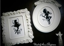 Cross-stitch source file small fairy monochrome