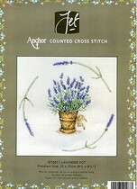 Cross stitch source file lavender bottle