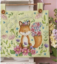 Cross stitch source file Shy Fox