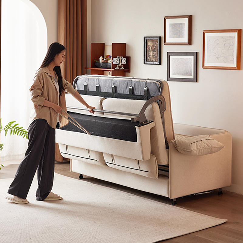 High-End Sofa Bed, Foldable and Dual-Purpose, 2026 New Model, Suitable for Small Apartments, Living Rooms, and Study Rooms, with Mattress for Long-Term Sleeping, Available in Single and Double Sizes High-End Sofa Bed, Foldable and Dual-Purpose, 2026 New Model, Suitable for Small Apartments, Living Rooms, and Study Rooms, with Mattress for Long-Term Sleeping, Available in Single and Double Sizes