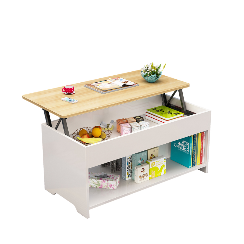 Buy Simple multi-function coffee table dual-use lifting folding modern