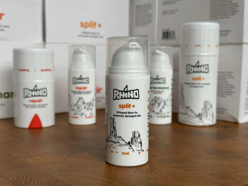 Rhino Split+ Rock Climbing Hand Skin Repair, Severely Damaged Hand Skin, Peeling Skin 30ml Hand Cream