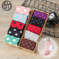 Gong bamboo foot crack socks Anti-crack socks Anti-heel dry crack cracking socks Foot crack socks Mens and womens thick cotton heel type